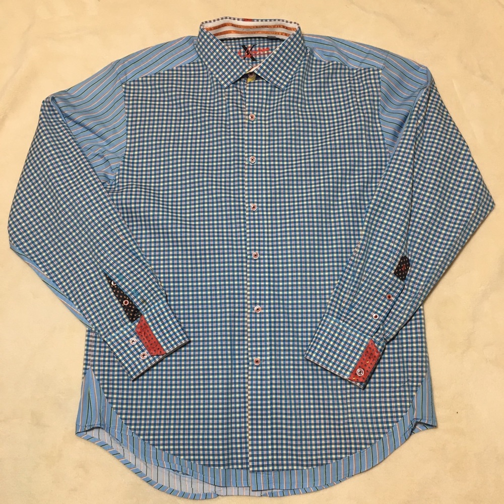 NWOT Robert Graham X Collection Button Down